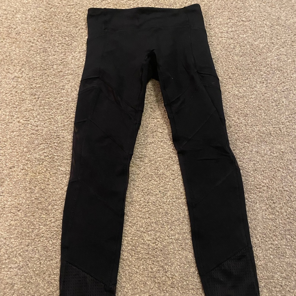 Ivivva Mesh Black Leggings